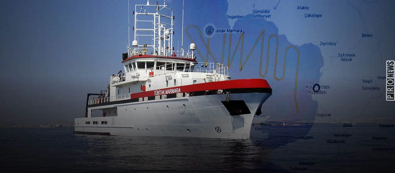 Το ερευνητικό «Tubitak Marmara» έβγαλε η Άγκυρα στο Αιγαίο - Τουρκικό UAV πετάει πάνω από τη Ρόδο (upd)(βίντεο)